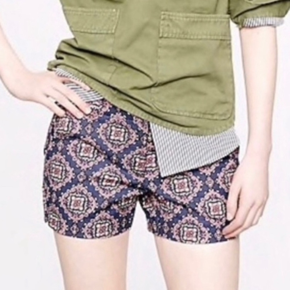 J.Crew | Paisley Shorts, sz 4